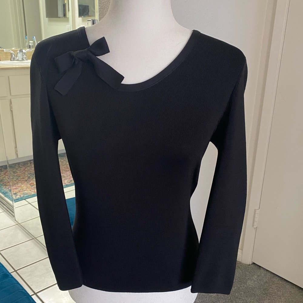 Urchin by Mark Eisen Bow Detail Sweater